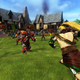 Illustration for article titled Blood Bowl Cheerleader Battle: Wood Elves Versus Chaos